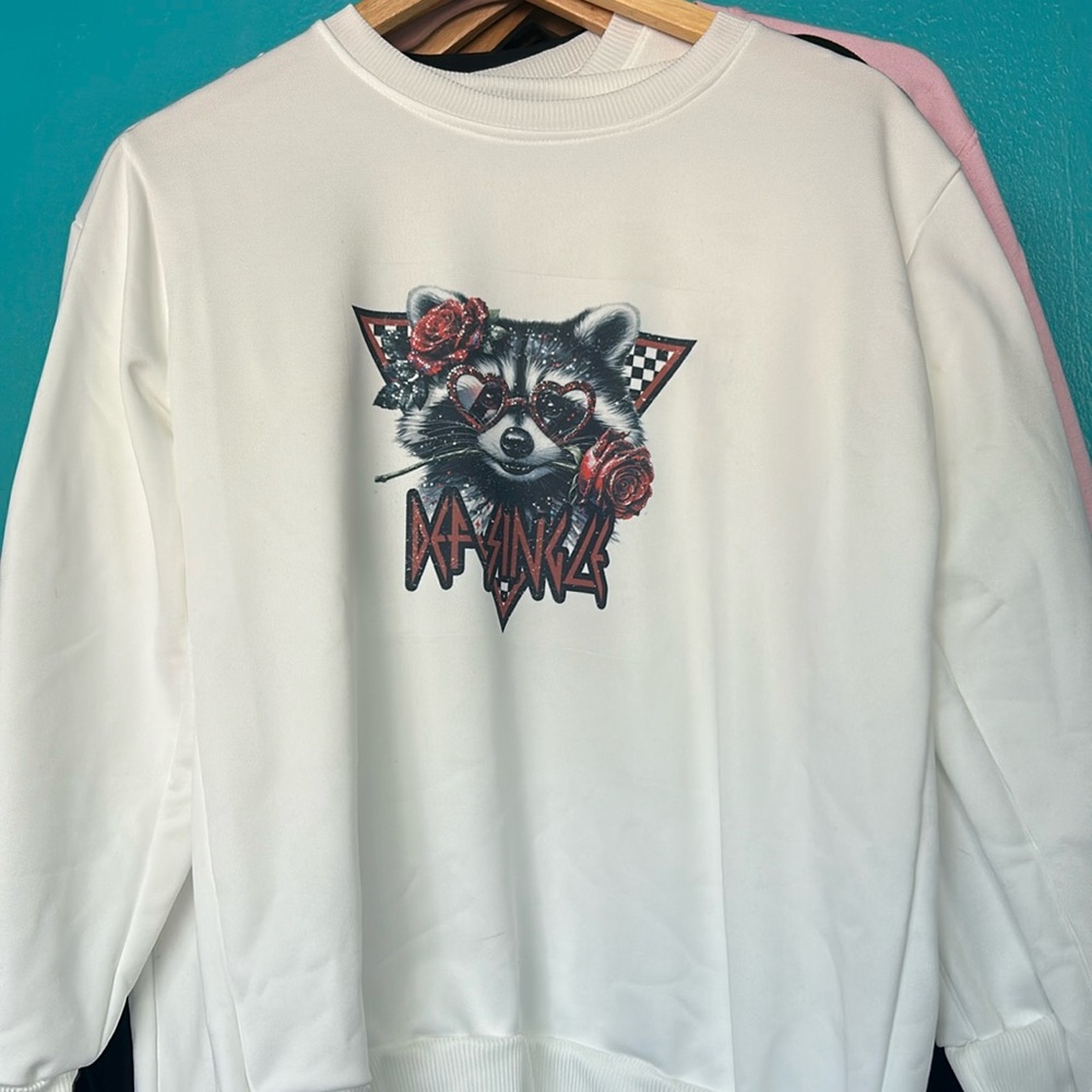 Bundle Of Two Size Small Polyester, Sublimated Sweaters